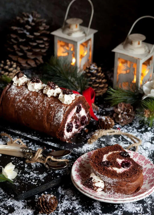 Black Forest Yule Log