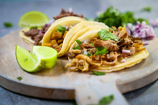 Carnitas Tacos with Lady Sourmouth Kombucha