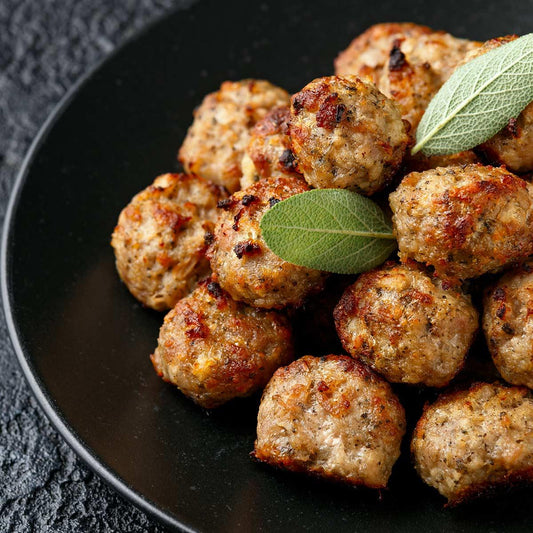 Sourdough Stuffing Balls with Sage & Pancetta